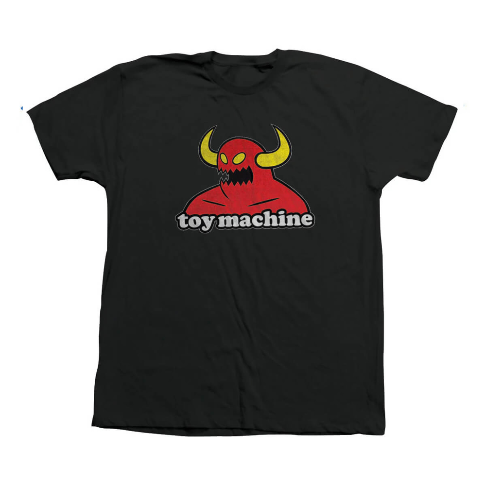 TOY MACHINE MONSTER T-SHIRT BLACK M