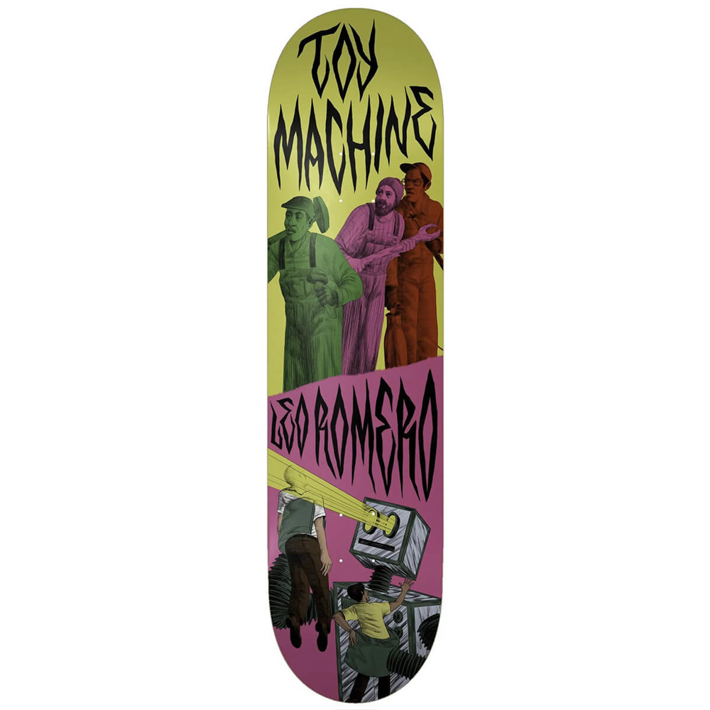 TOY MACHINE ROMERO HORROR SHOW 8.5" DECK 8.5"