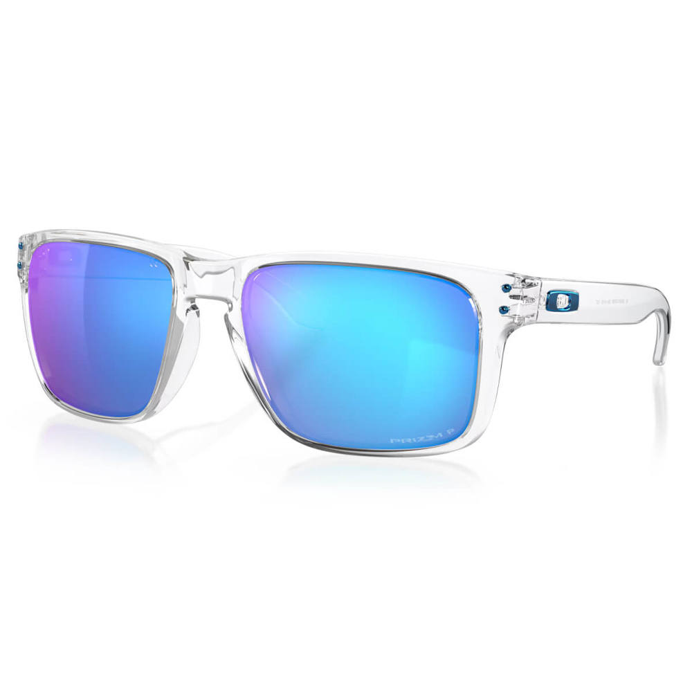 OAKLEY HOLBROOK XL™ POLISHED CLEAR/PRIZM SAPPHIRE IRIDIUM POLARIZED