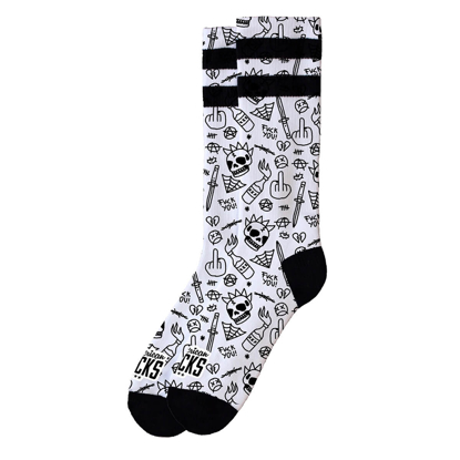 AMERICAN SOCKS NO DIRECTION MID HIGH MULTI S/M