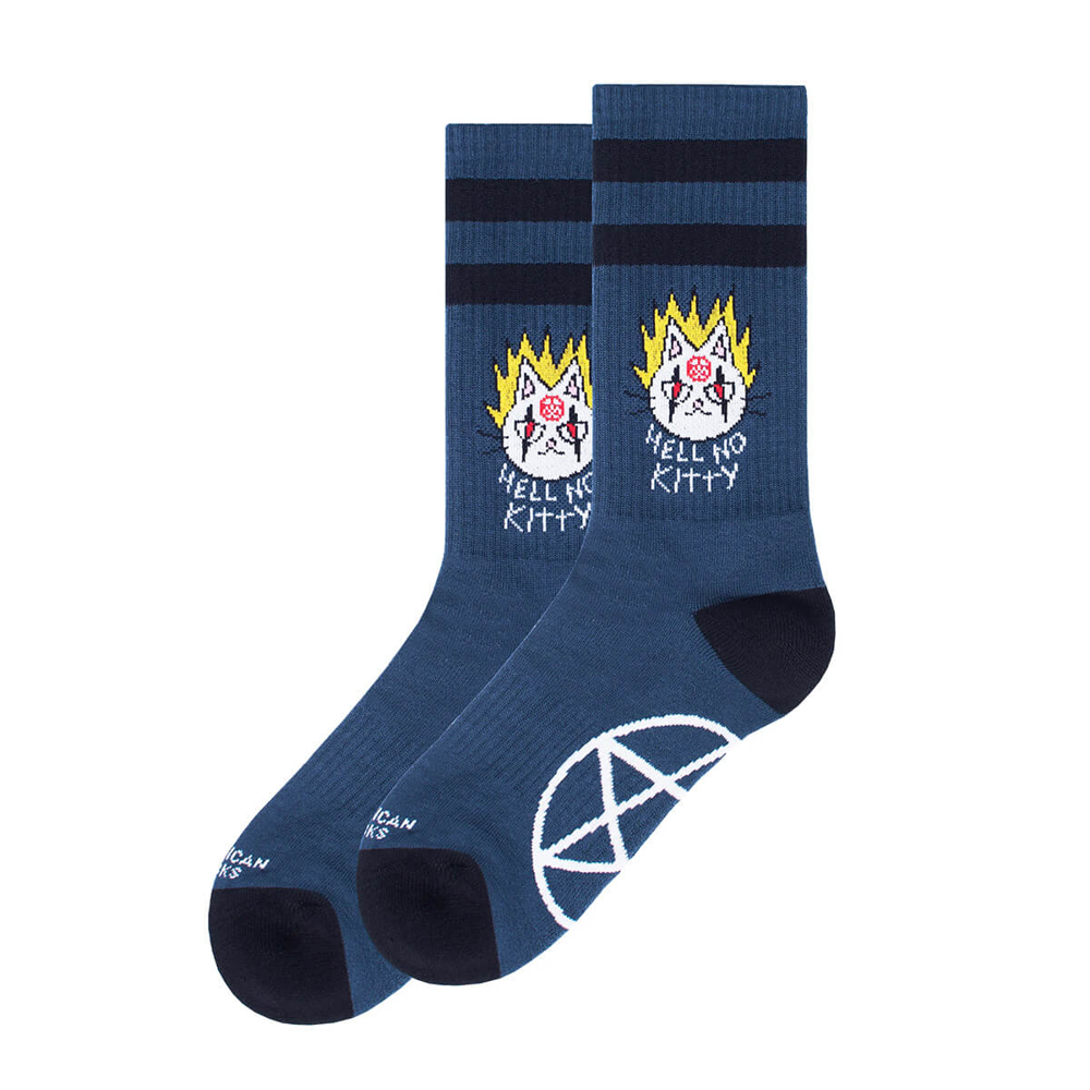 AMERICAN SOCKS HELL NO KITTY MID HIGH MULTI UNI