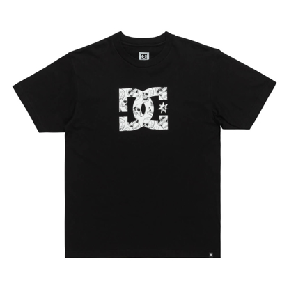 DC DC STAR SKULLY T-SHIRT BLACK S