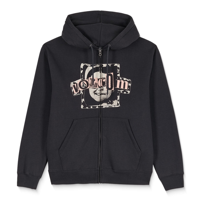 VOLCOM STICK STONER ZIP ANTIQUE BLACK XL