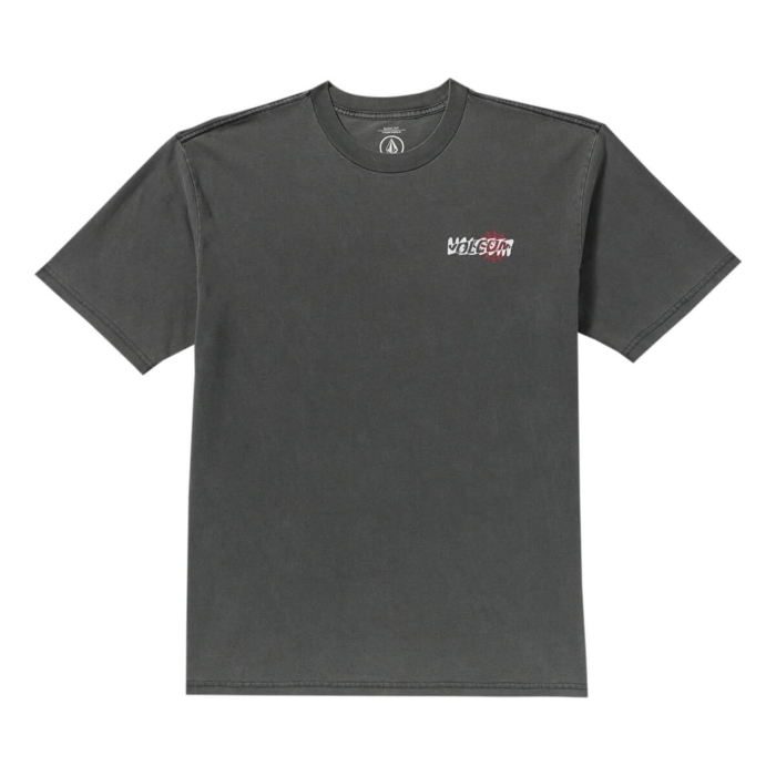 VOLCOM BRAIN MIX T-SHIRT STEALTH L
