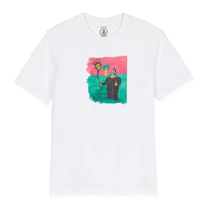 VOLCOM ISSAM BSC T-SHIRT WHITE M