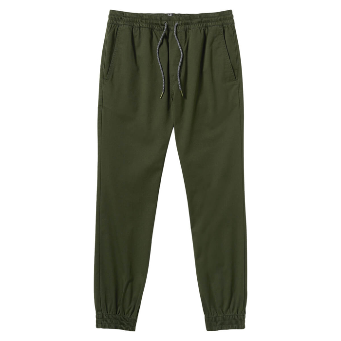 VOLCOM FRICKIN SLIM JOGGER DARK GREEN L