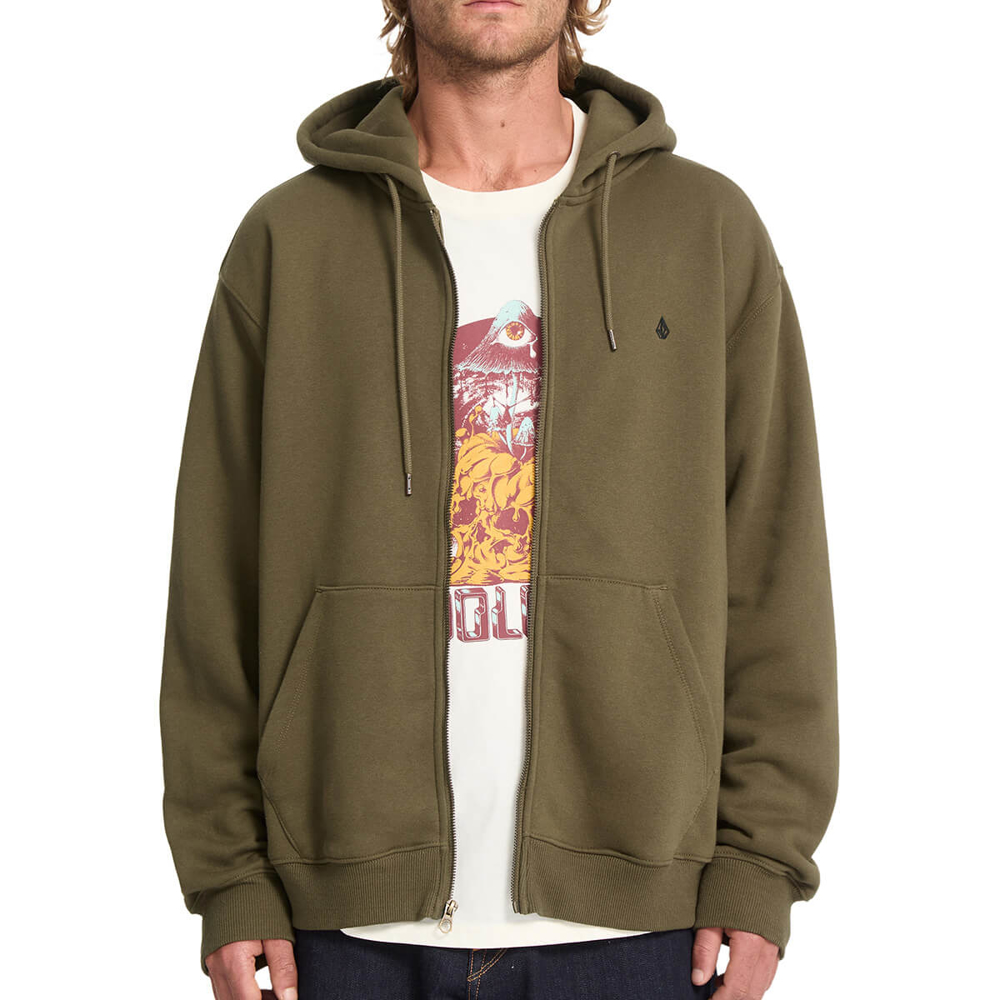VOLCOM SINGLE STONE ZIP SAGE LEAF XL
