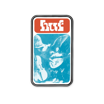 HUF BACKSTREET ANGELS STICKER MULTI UNI