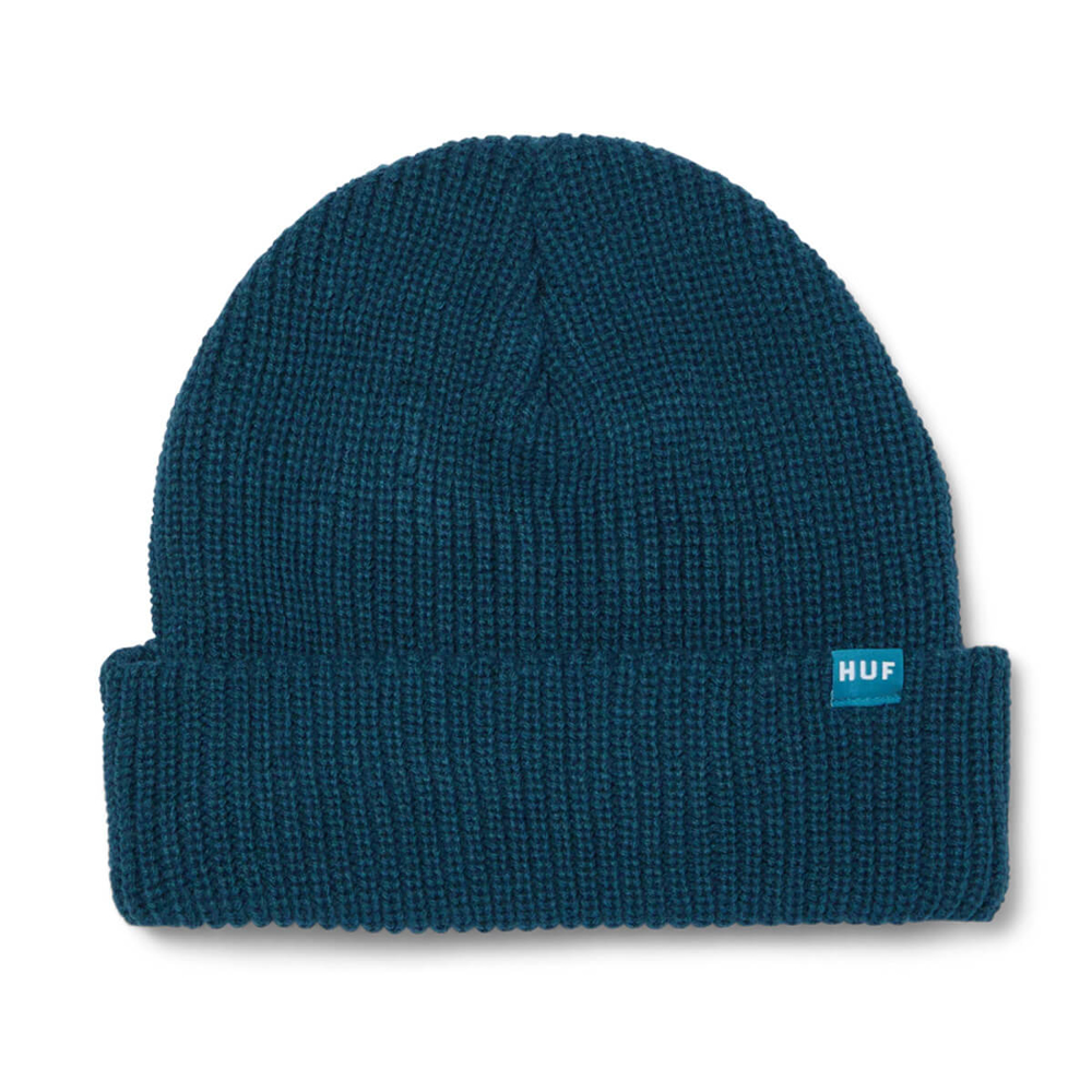 HUF USUAL CUFF BEANIE OIL BLUE UNI