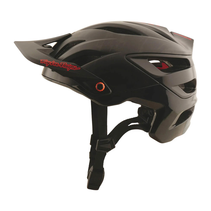 TROY LEE DESIGNS A3 HELMET HALO ALPINE BLACK XS/S