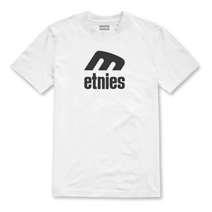 ETNIES ICON E T-SHIRT WHITE M