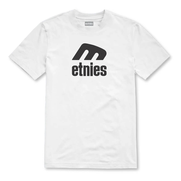 ETNIES ICON E T-SHIRT WHITE XL