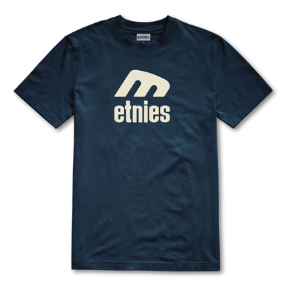 ETNIES ICON E T-SHIRT NAVY XL