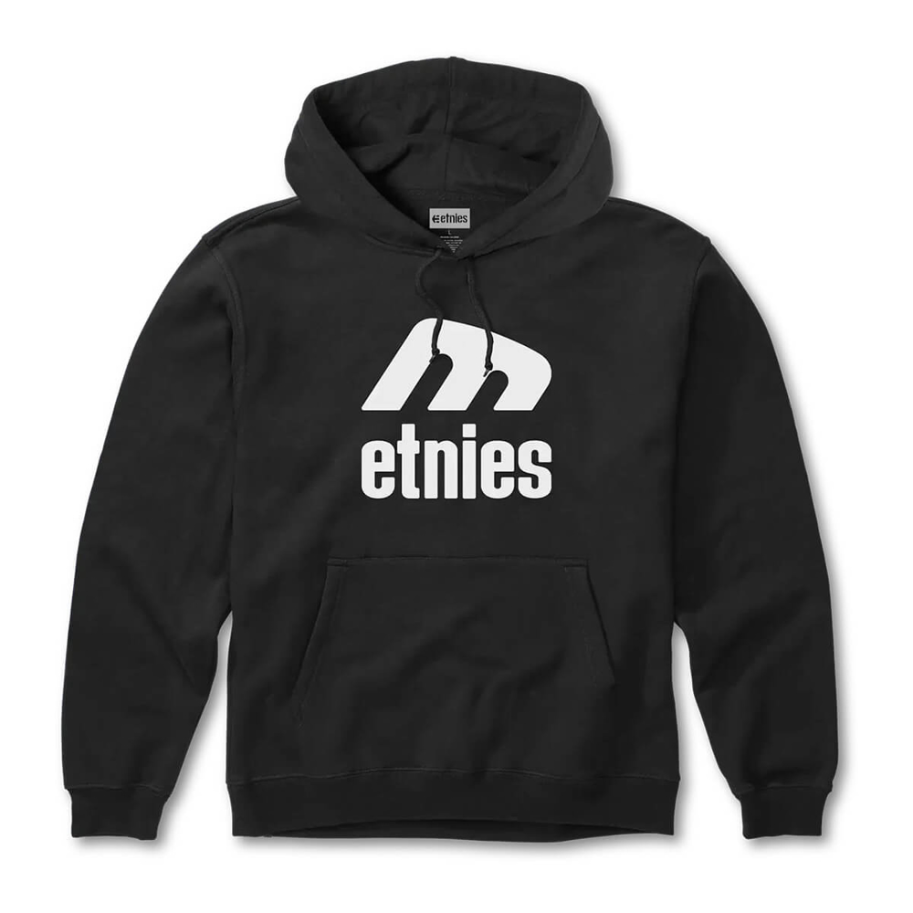ETNIES ICON E HOODIE BLACK/WHITE S