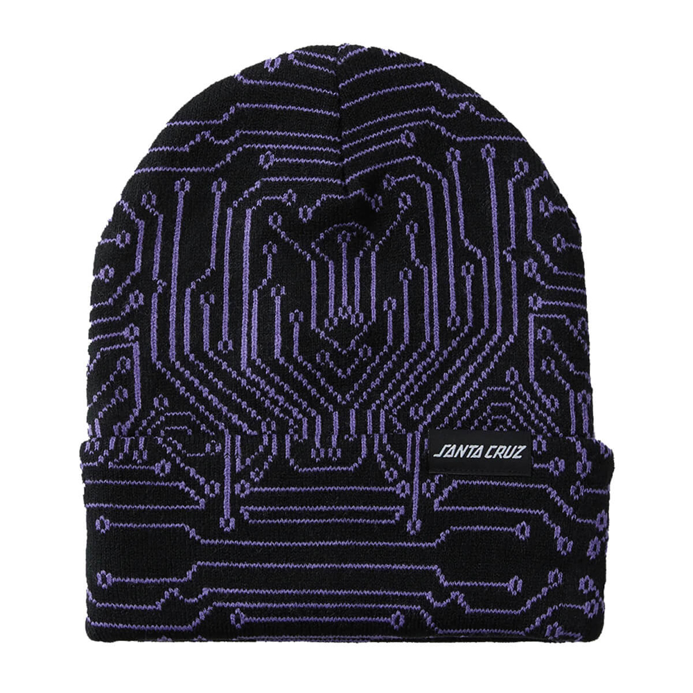 SANTA CRUZ CIRCUIT BEANIE BLACK UNI