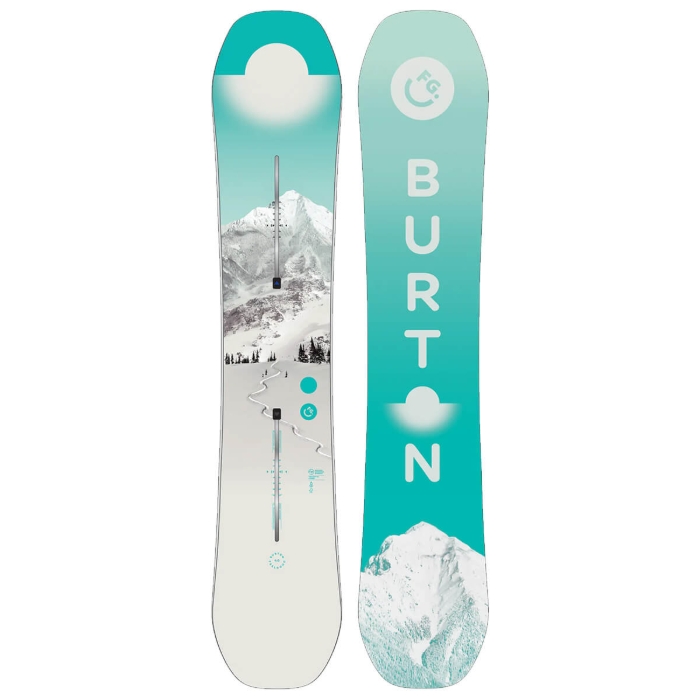BURTON WOMEN'S FEELGOOD SNOWBOARD FIRST TRACKS 149