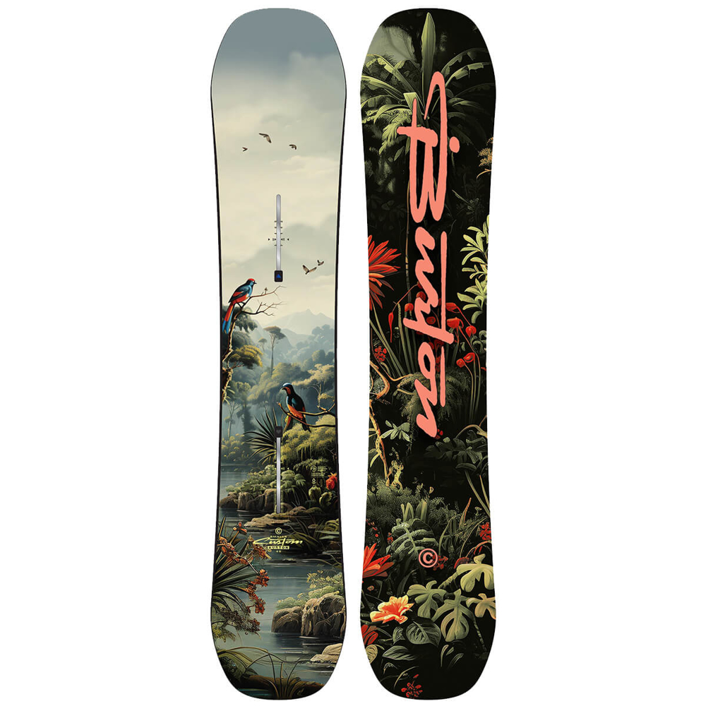 BURTON KIDS' CUSTOM SMALLS CAMBER SNOWBOARD NO COLOR 130