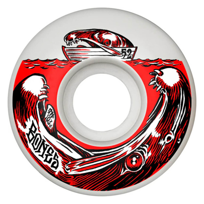BONES SALMON DINNER 52MM V3 SLIMS STF 103A WHITE 52MM