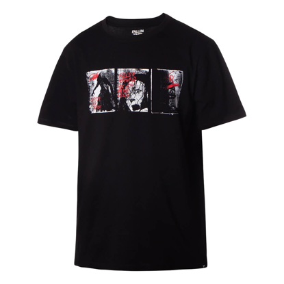 FALLEN DEMONS T-SHIRT BLACK/RED M