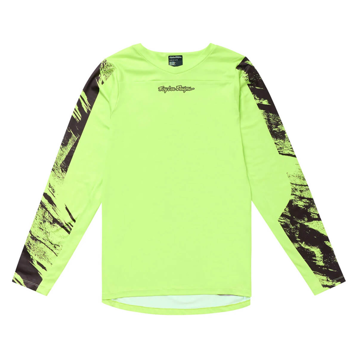 TROY LEE DESIGNS SKYLINE CHILL JERSEY ROCKSLIDE GLO YELLOW S