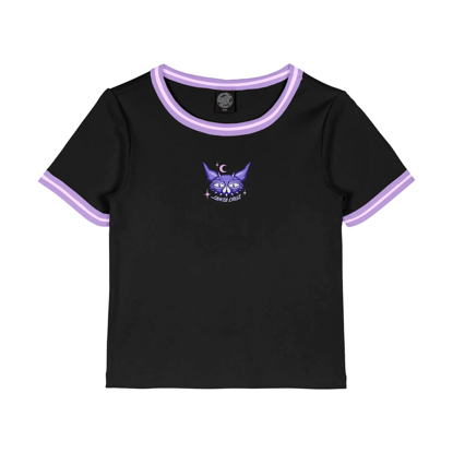 SANTA CRUZ NIGHT CRITTER MINI T-SHIRT BLACK 6