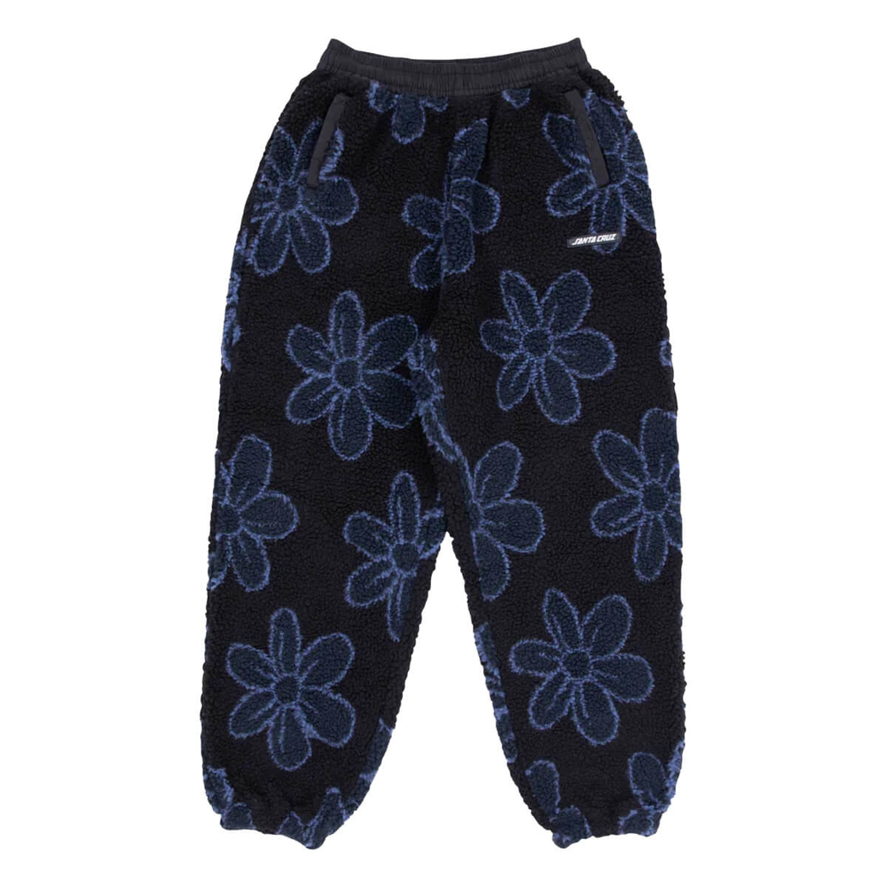 SANTA CRUZ HOMEBODY SWEATPANT BLACK DAISY 10
