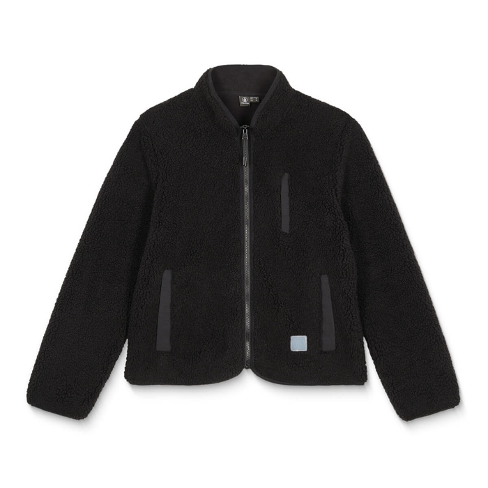 VOLCOM WUZER FUZZAR BLACK L