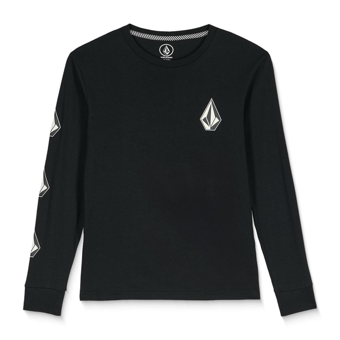 VOLCOM ICONIC STONE GID LONG-SLEEVE BLACK L