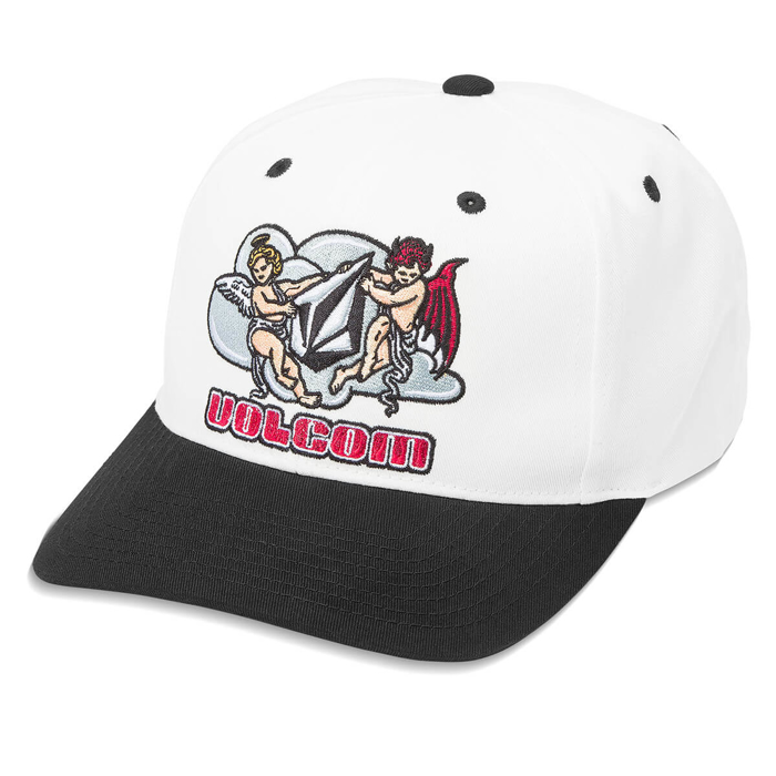 VOLCOM GOOD AND EVIL HAT OFF WHITE UNI