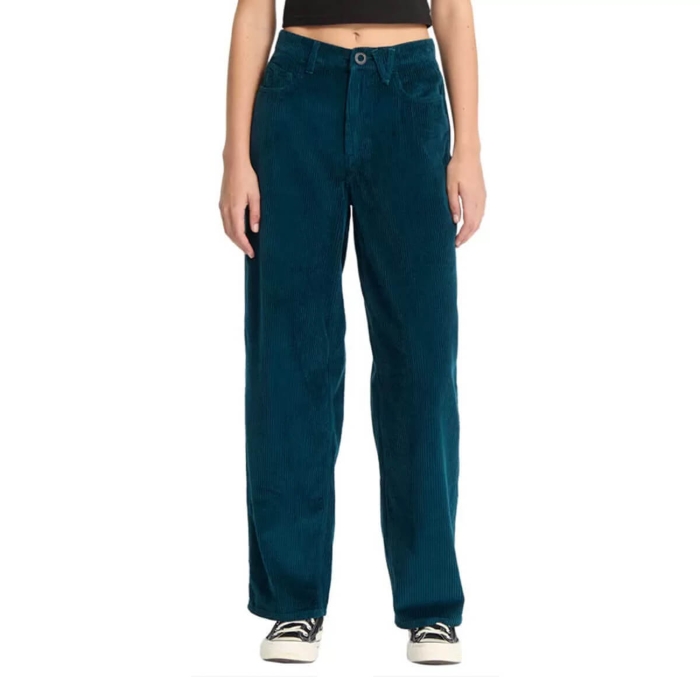 VOLCOM WEELLOW II CORD EMERALD GREEN 28
