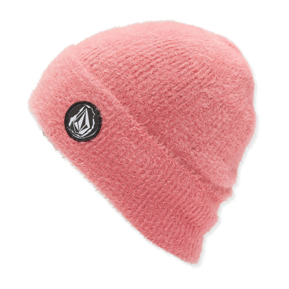 VOLCOM FUZZ TEDDY BEANIE MESA ROSE UNI
