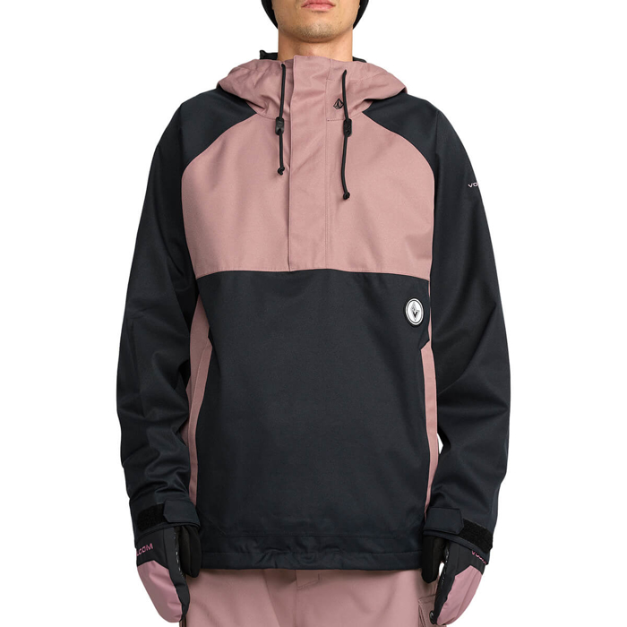 VOLCOM HOSSEGOR 20K PULLOVER MAUVE XS