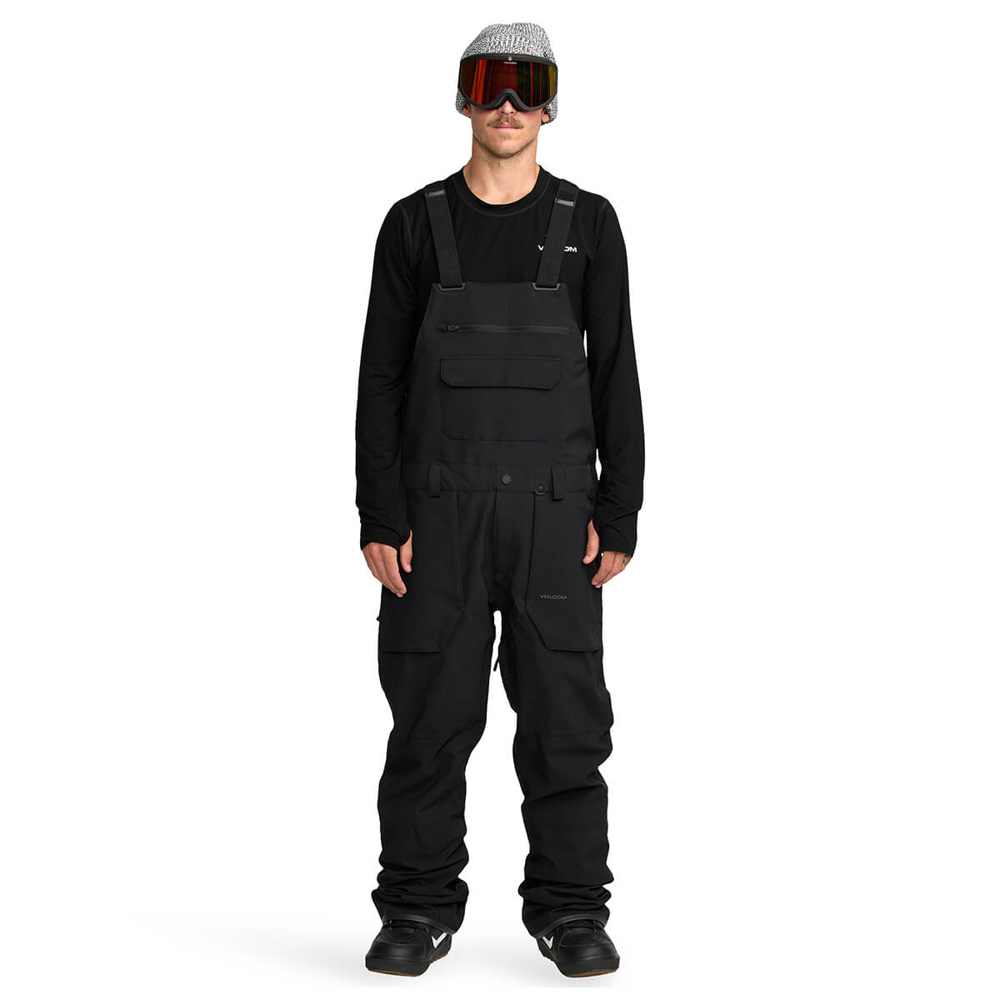 VOLCOM ROAN BIB OVERALL BLACK XS