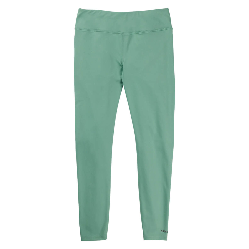 BURTON WOMEN'S MIDWEIGHT BASE LAYER PANTS SOFT SAGE XS