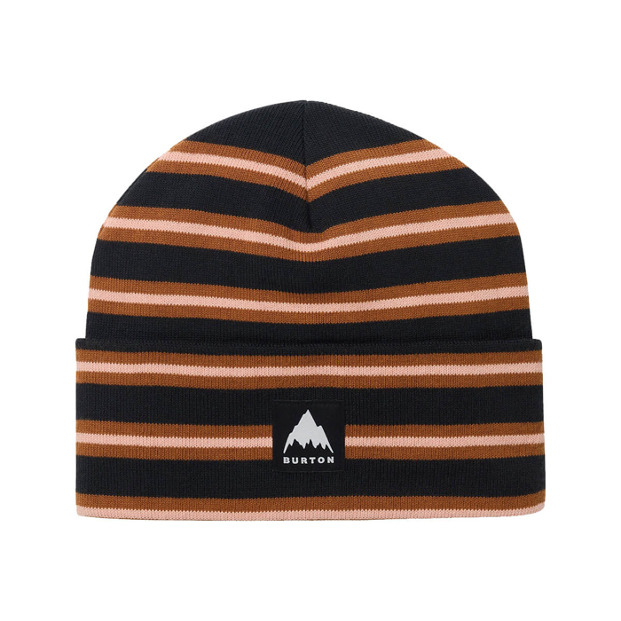 BURTON RECYCLED KACTUSBUNCH TALL BEANIE TRUE BLACK STRIPES UNI