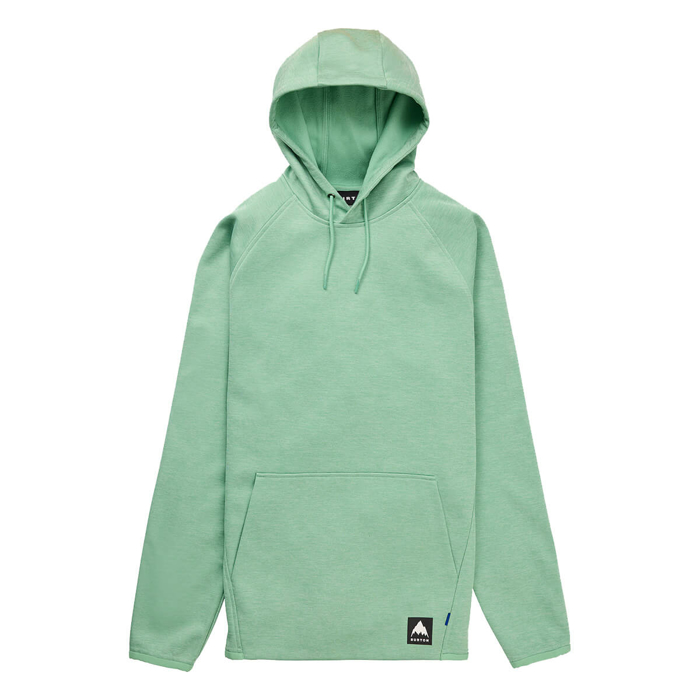 BURTON CROWN WEATHERPROOF PULLOVER FLEECE SOFT SAGE HEATHER L