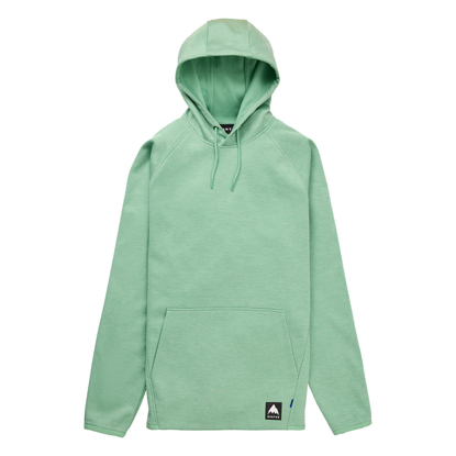 BURTON CROWN WEATHERPROOF PULLOVER FLEECE SOFT SAGE HEATHER S