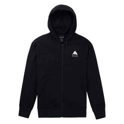 BURTON ELITE FULL ZIP HOODIE TRUE BLACK XXS