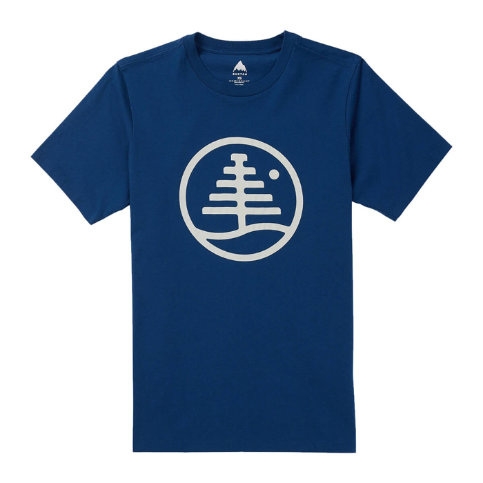 BURTON FAMILY TREE TEE NIGHTFALL L