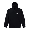 BURTON MOUNTAIN PULLOVER HOODIE TRUE BLACK M