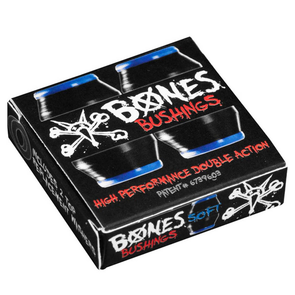 BONES BUSHING #3 SOFT BLUE/BLACK BLUE/BLACK SOFT