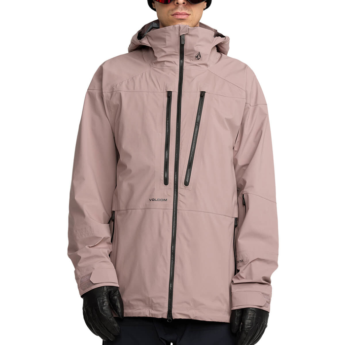VOLCOM GUCH STRETCH GORE JACKET MAUVE M