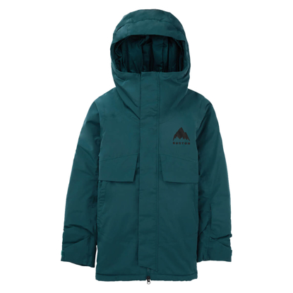 BURTON KIDS' ASCUTNEY 2L JACKET DEEP EMERALD XS