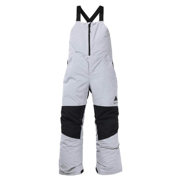 BURTON KIDS' SKYLAR 2L BIB PANTS SILVER SCONCE M