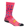 BURTON KIDS' PERFORMANCE MIDWEIGHT SOCK WILDCAT FLORAL SM