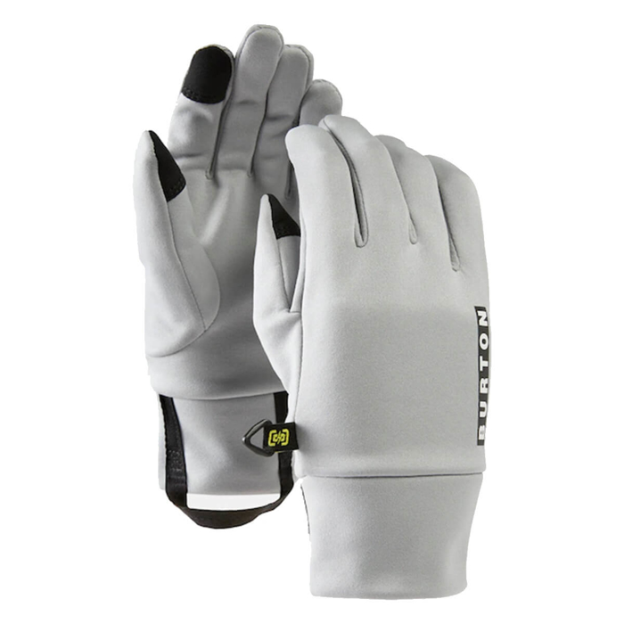 BURTON KIDS' SCREEN GRAB® GLOVE LINER SILVER SCONCE L
