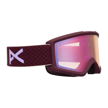 ANON HELIX 2.0 + BONUS LENS DEEP CHERRY | CLOUDY PINK / AMBER UNI