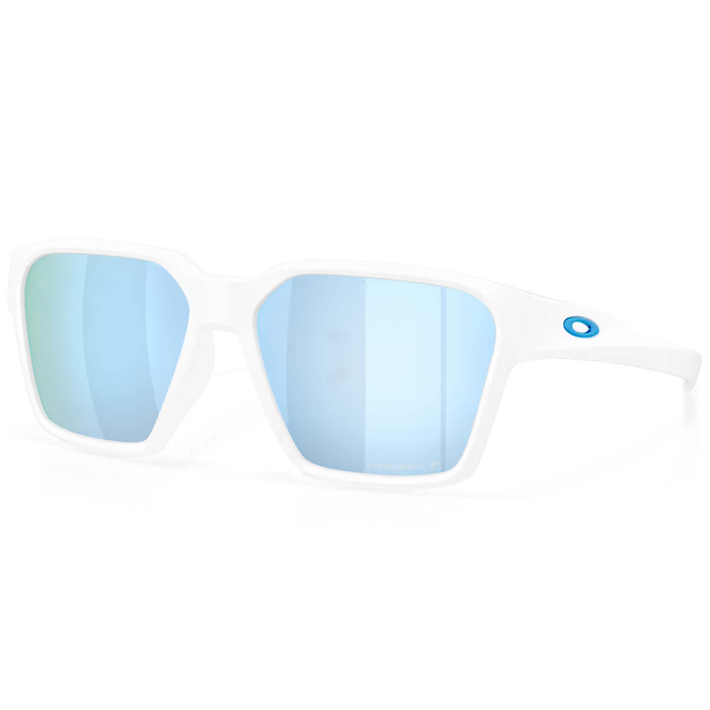 OAKLEY BRIZA MATTE WHITE FRAME | PRIZM DEEP WATER POLARIZED LENSES UNI