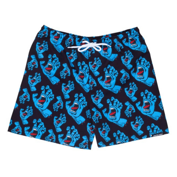 SANTA CRUZ YOUTH HANDS ALL OVER SWIMSHORT BLACK 12-14