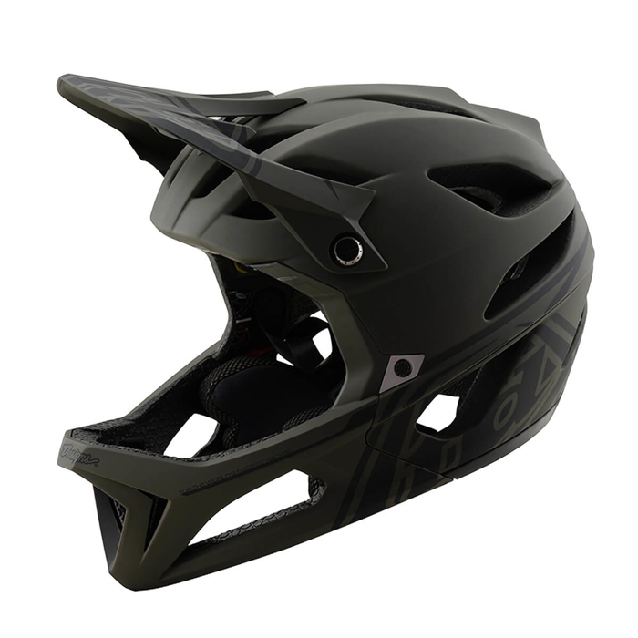 TROY LEE DESIGNS STAGE HELMET STEALTH CAPER XS/S